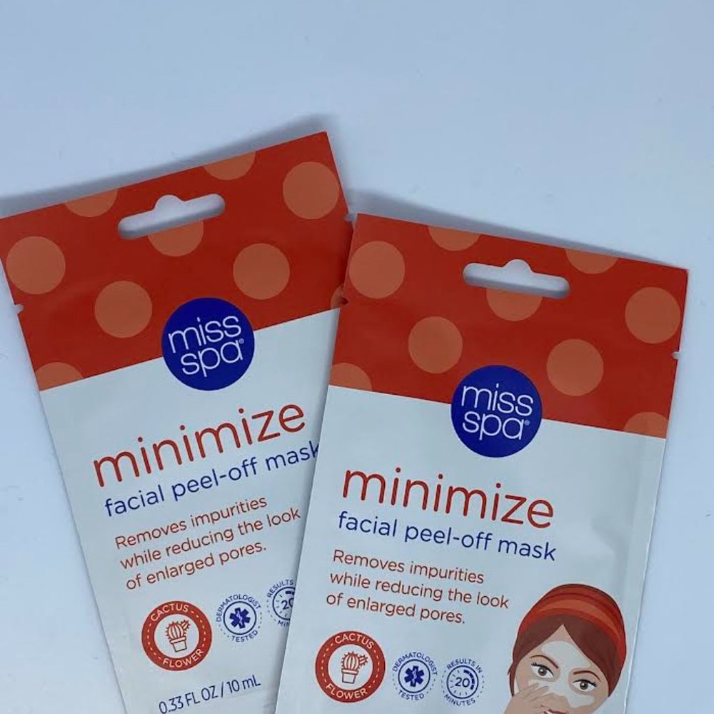 Miss Spa Minimize Facial Peel-Off Mask *NEW*